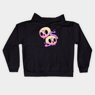 TWIN SKULLS Kids Hoodie